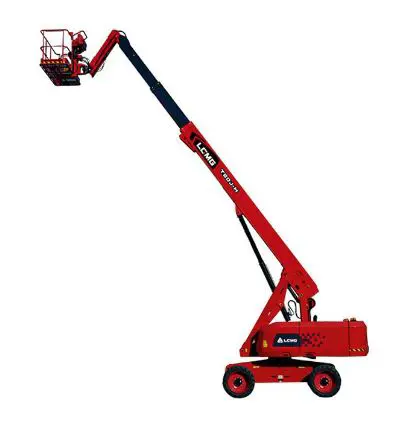 Rough-terrain articulating boom (diesel, 4 WD), 22m